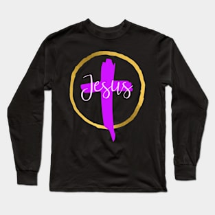 Jesus Cross Long Sleeve T-Shirt